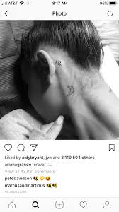 The former couple has slowly been altering the tattoos they get of one another since their split over the last several weeks. Ariana Grande And Pete Davidson Appear To Be Flirting On Instagram Teen Vogue