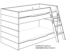 Per quanto ne sappiamo, il nostro letto a castello ad angolo è l'unico letto a castello ad angolo di questo tipo, che soddisfi i criteri di sicurezza della norma din en 747 per «letti a castello e a soppalco». Letto A Castello Basso Per Bambini Bianco Singolo O Piazza E Mezza Spaziojunior Store