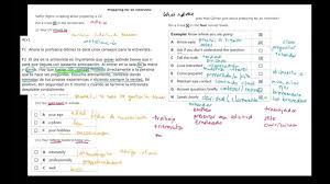 Edexcel Spanish Gcse Revision Listening Higher Gcse Revision Gcse Interview Preparation