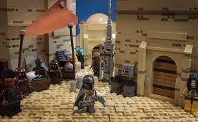 The Mandalorian On Tatooine Mandalorian Lego Star Wars Star Wars