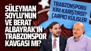 Ekonomi bakanı berat albayrak ile i̇çişleri bakanı süleyman soylu'nun kavga ettiği, albayrak'ın soylu'ya tokat attığı iddia edildi. Suleyman Soylu Ile Berat Albayrak In Trabzospor Kavgasi Mi Trabzonspor Youtube