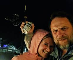 21 year of good times with @cynthiadecdapra … we got married during fishing  season, so I've never been home to celebrate an anniversary. Luckily, she  loves the Montauk hang as much as