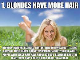 14 Beauty Facts That May Surprise You I Highly Doubt This Because My Sister Has Blonde Hair But It S Thin With Images Hair Facts Thick Hair Problems Thick Hair Styles