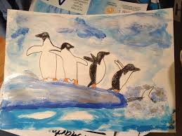 Antarctica Art By Me 6th Grade 6th Grade Art Creative Art Art