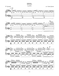 Скачивай и слушай bts idol japanese version и bts idol japanese version bts the best 2021 на zvooq.online! Bts ë°©íƒ„ì†Œë…„ë‹¨ Idol Piano Arrangement Splendid Sheet Music For Piano Solo Musescore Com