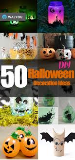 October 31st is the perfect time for diy outdoor halloween decorating when the weather is cool, the colors of nature are changing, and the nights are long and dark. 50 Easy Diy Halloween Decoration Ideas Walyou
