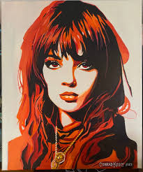 Portrait of Kate Bush