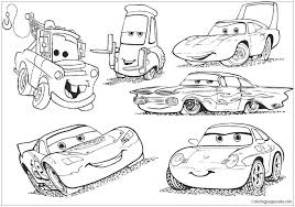 Print free lightning mcqueen coloring pages. Disney Cars 2 Lightning Mcqueen Movie Coloring Pages Cartoons Coloring Pages Free Printable Coloring Pages Online