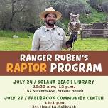 Ranger Ruben’s Raptor Program