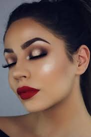 Follow this board to learn how to wear your makeup with red lips. Eye Makeup Ideas With Red Lipstick Saubhaya Makeup