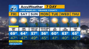 Los Angeles weather with 7-day forecast, Mega Doppler 7000 HD - ABC7 Los Angeles