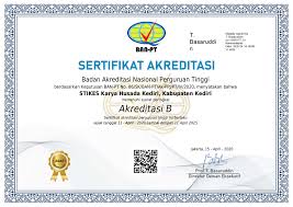 Maybe you would like to learn more about one of these? Sertifikat Akreditasi Stikes Karya Husada Kediri Terakreditasi B Ban Pt Stikes Karya Husada