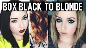 Conversely, if you have dark brunette or even black hair, it will obviously cost more to make the transformation to blonde. Box Black To Blonde Hair Transformation Silver Hair Journey Part 2 Youtube