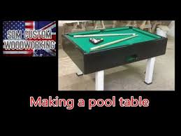 Diy pool table bumper pool table outdoor pool table custom pool tables pool table room billiard pool table billiard room diy table must have woodworking tools. How I Make A Pool Table Diy Youtube