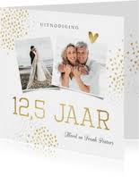 12 5 Jaar Getrouwd Uitnodiging Maken Vier Feest Kaartje2go