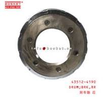 43512-4190 Rear Brake Drum For ISUZU HINO 500