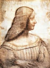 Portrait Of Isabella D Este By Leonardo Da Vinci