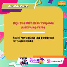 Bagai melepaskan batuk di tangga. Facebook
