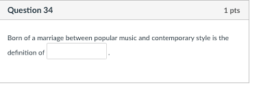From longman dictionary of contemporary englishrelated topics: Question 34 1 Pts Born Of A Marriage Between Popular Chegg Com