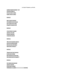 Daca vremea va permite, va invit la plimbare in natura sa culegeti frunze! Versuri Cantece Romana