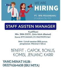 We did not find results for: Lowongan Kerja Pt Rfb Pekanbaru Maret 2021 Karir Riau