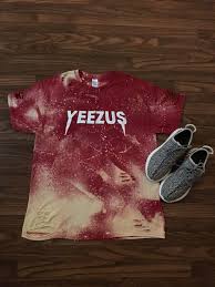 Kanye West Yeezus Tour Concert Merch Custom Bleached T Shirt Yeezy I Feel Like Pablo The Real Life Of Pablo Yeezy Ms Yeezus Kanye West Outfits Kanye West Style