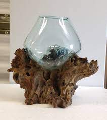 Regarder des films en streaming complet sur votre smart tv, console de jeu, pc, mac, smartphone, tablette et bien plus. Hand Blown Molten Glass And Wood Root Sculptured Terrarium Vase Fish Bowl Driftwood 4 Us Vase Molten Glass Fish Bowl