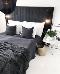 Aesthetic Black And White Themed Bedroom Modern Natural Aesthetic Wohnen Schlafzimmer Einrichten Wohn Schlafzimmer