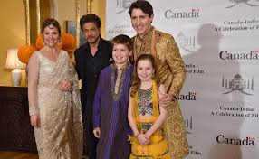 Justin trudeau kids famous celebrities celebs camilla duchess of cornwall canada day visit canada prince charles and camilla lady in waiting church dresses. Justin Trudeau S Bollywood Wardrobe Amuses Indians Bbc News