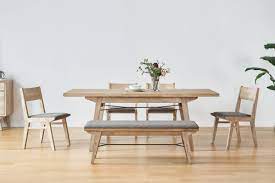 2,412 dining table and bench products are offered for sale by suppliers on alibaba.com, of which. Miles Extendable Dining Table Castlery Wood Floor Dining Room Dining Table Extendable Dining Table
