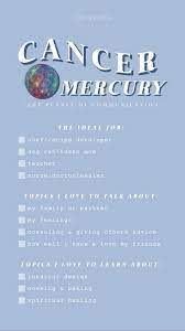 You're geared toward communication that resonates on a more personal level. Melody Nikki The Mercury Signs If You Want To Know More About