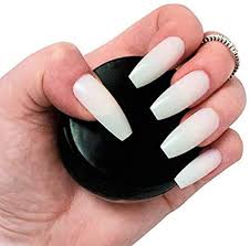 Coffin shaped nails (also known as ballerina nails) feature long length and squared tips. By Vixi 100pcs Long Coffin Ballerina Nail Set With Free Glue Prep File 10 Sizes Opaque Express Full Cover False Fingernail Extensions For Salon Professionals Home Use Buy Online In