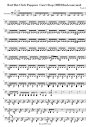 Red Hot Chili Peppers — Can't Stop [MIDIfind.com].mid Sheet Music ...