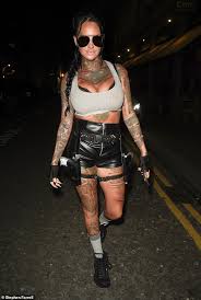 In this article, you will find tips on how to achieve lara's signature look. Jemma Lucy Puts On A Very Busty Display In A Tomb Raider Inspired Outfit At A Halloween Party Daily Mail Online