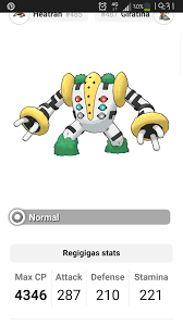 It is weak against fighting type moves just like the other titans and its moves get boosted by partly cloudy weather. How To Get Regigigas In Pokemon Go