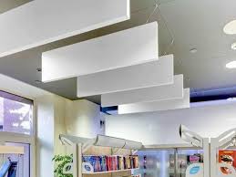 Hanging Canvas Ceiling Buscar Con Google Acoustic Baffles Acoustic Panels House Interior