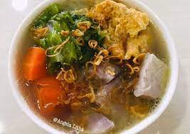Resep Sup Sawi Putih Talas Bogor Oleh Angela Litha Recipe Resep Sup Makanan Sawi Putih