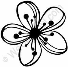Vinyl Decals And Shapes Car Vinyl Flower Stencil Silhouette Stencil Flower Doodles