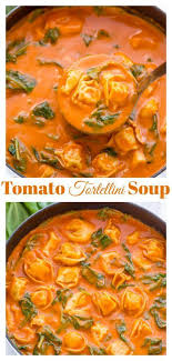 Tomato Tortellini Soup Baker By Nature Recipe Tomato Tortellini Soup Spinach Tortellini Soup Tortellini