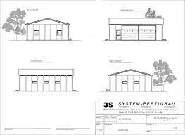 Bauzeichnung, statik und bauantrag für die erweiterung einer garage. Bauzeichnungen Zum Bauantrag Fur Eine Fertiggarage