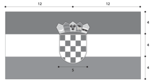 Avec ce drapeau aux couleurs de la croatie, vous pourrez défendre la nation croate durant la coupe du. Drapeau De La Croatie Wikipedia