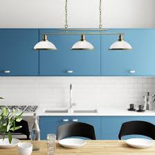 Wayfair brings exclusive range of designer kitchen tables from luxurious brands like calla lily, carica, campsis, kinver, baroque and many more to change the look of your living room. Zipcode Design Beverley 3 Light Kitchen Island Linear Pendant Reviews Wayfair Co Uk