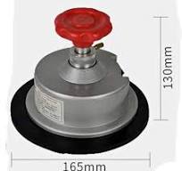 100 Sqcm Round Cloth Sample Cutter for Textile Fabric GSM Weight Cutter  Testing Equipment,Textile Carpet Sample Cutter (Silver)