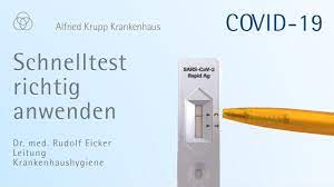 Kurzanleitung für den selbsttest produkt: Covid 19 Roche Antigen Schnelltest Richtig Anwenden Youtube