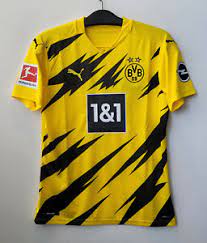 Erling haaland scored two more goals for borussia dortmund on saturday. 2020 21 Borussia Dortmund Home S S 9 Haaland 20 21 Bvb Trikot Puma Jersey Ebay
