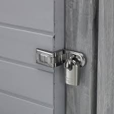 Wine and bar cabinet base. Master Lock High Security Hinge Hasp Staple Double 195 X 45 X 10mm