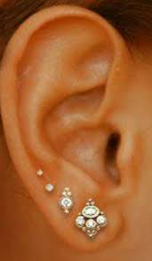 Quad Lobe Earings Piercings Ear Piercings Piercing