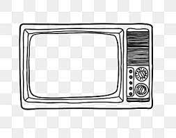 Select the choice save image as. file type options: Black And White Tv Screen Images Tv Clipart Tv Screen Tv Set Png Transparent Background