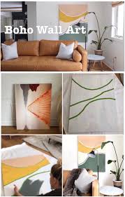 Perfect for bedroom, laundry room or bathroom decor. Mid Century Modern Abstract Canvas Painting Ideas Harlow Thistle