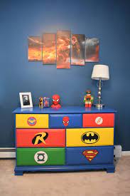 Diy Superhero Room Redeux On A Budget Mama Of Both Worlds Boy Room Decor Diy Superhero Room Diy Boys Room Diy